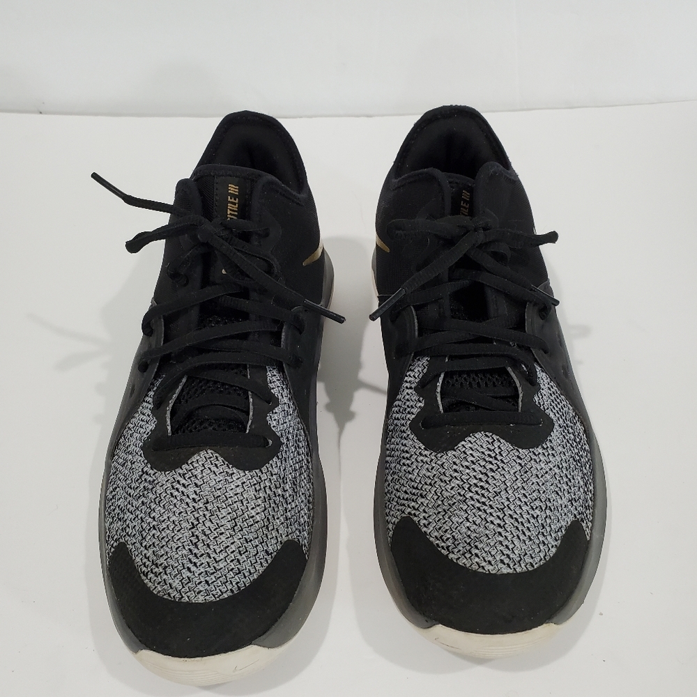 Nike Air Versitile III Black Mesh Mid Top Basketball Athletic Sneaker Size 8 - Picture 4 of 16